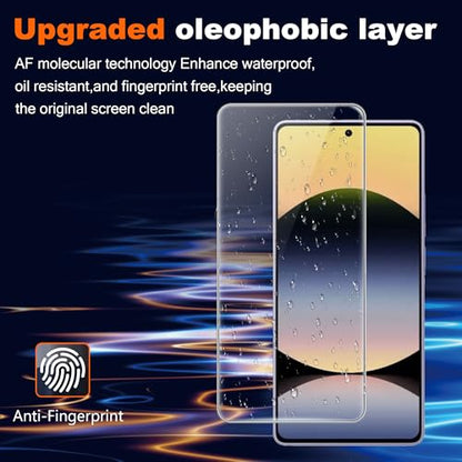 for Xiaomi Redmi Note 14s Screen Protector with Camera Lens Protector, 9H Hardness Anti-Scratch Tempered Glass flim, Case Friendly, - color: Xiaomi Redmi Note 14s