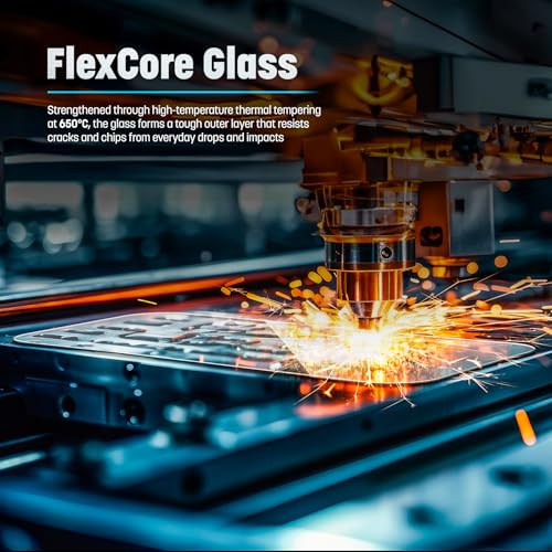 magglass for iPhone Air Screen Protector, (6.6") Toughened Tempered Glass with Easy-installation Applicator (2-Pack)
