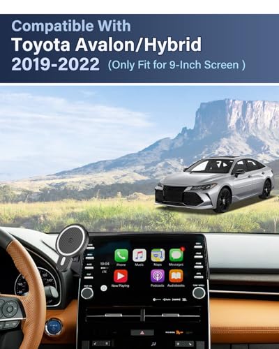 PZK Car Phone Holder for Toyota Avalon/Hybrid 2019-2022 9-Inch Screen - color: Magsafe+ Wireless Charger, size: Avalon/ Avalon Hybrid 2019-2022