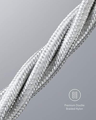 Anker USB C to USB C Cable, 100W Fast Charging Cable(1-Pack, 10 ft, Silver) - color: Sliver, size: 10ft