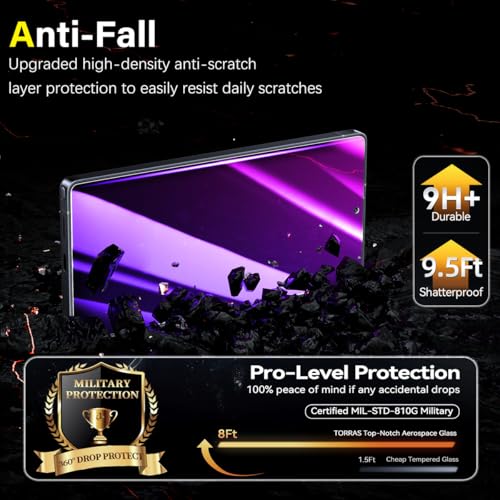MAYtobe 2-Pack Privacy Screen Protector for Samsung Galaxy S25 Ultra Film - size: Samsung S25 Ultra