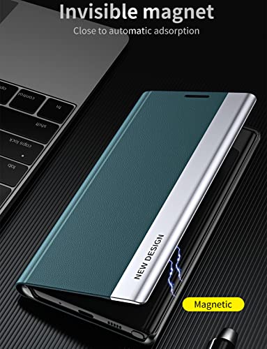 CCSmall for Samsung Galaxy A32 4G PU Leather Flip Case with Stand CX Black | Thin Slim Magnetic Closure Folio Phone Case, TPU Inner Shell, Full Cover Protective Case for Samsung Galaxy A32 4G (Not 5G)