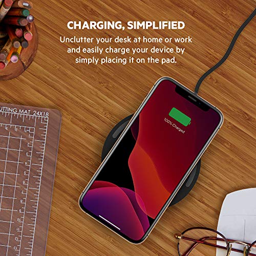 Belkin 10W Wireless Charging Pad, Qi Charger for iPhone, Galaxy