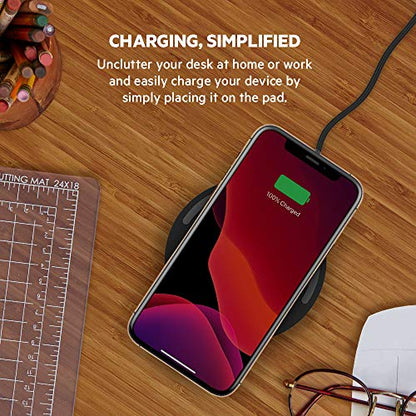 Belkin 10W Wireless Charging Pad, Qi Charger for iPhone, Galaxy