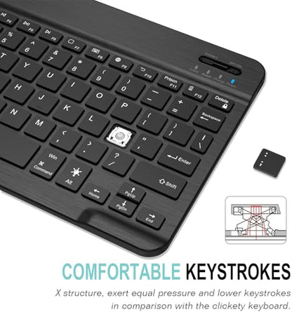 Arteck Universal Backlit Wireless Bluetooth Keyboard for iPad, Tablet, PC