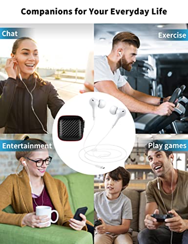 USB C Headphone for Samsung S26 S25 FE S24 A16 A17 Z Wired Earbuds Magnetic - color: White