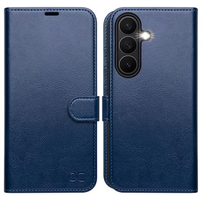 OCASE for Samsung Galaxy S26 Wallet Case, Card Holder, Blue | RFID Blocking, Kickstand, Magnetic Closure, PU Leather Flip Folio, Shockproof TPU Shell, Protective Phone Cover (6.3") 2026 - color: Blue, size: Samsung Galaxy S26