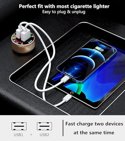 KEWIG Car Charger, 36W Fast Car Charger Adapter
