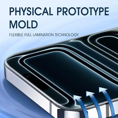 High Sensitivity Hydrogel Protective Film for iPhone 8 plus/iPhone 7 Plus/iphone 6plus/iphone 6s plus, 2 Pcs Transparent Soft TPU Screen Protectors (NOT Tempered Glass) [Full Coverage] [Clear HD]