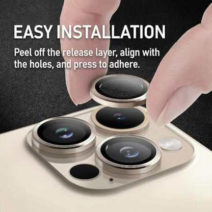 for iPhone 17 Pro/Max Camera Lens Protector Bling(Silver,iPhone 17) - color: Silver