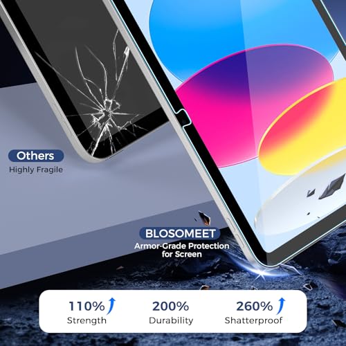2 Pack Screen Protector for iPad 11th A16 2025 & 10th Gen 10.9" 2022