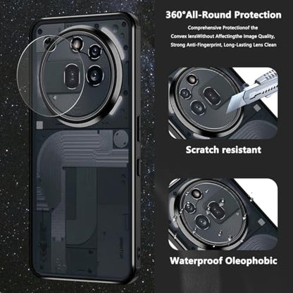 3+2 Pack Tempered Glass for Nothing Phone 3a Pro Screen Protector with Camera Lens Protector, 9H Hardness, HD Clear Film, Case Friendly, Screen Protector for Nothing Phone 3a Pro - size: for Nothing Phone 3a Pro