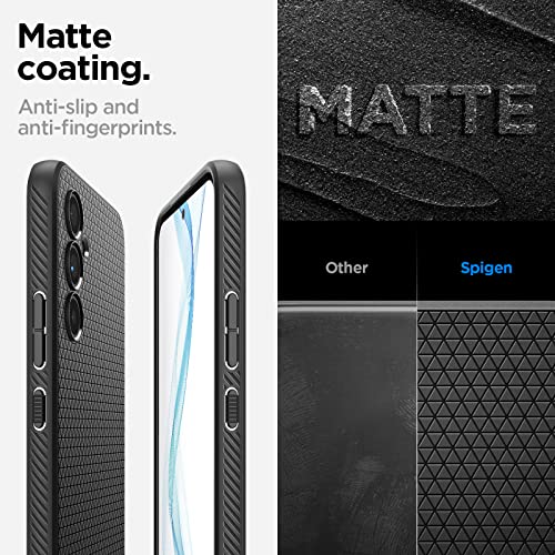 Spigen Liquid Air Designed for Galaxy A54 5G Case (2023) - Matte Black - size: Galaxy A54 5G