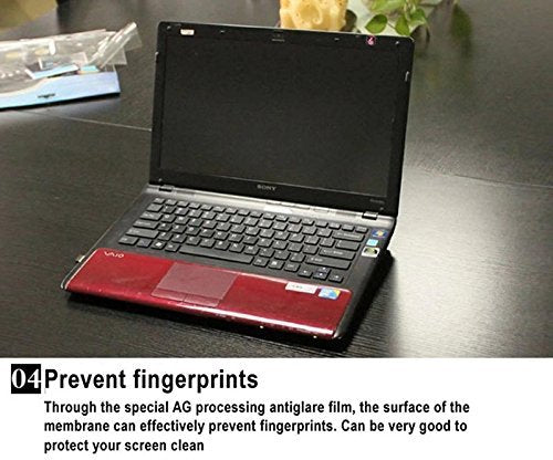 Anti Glare Matte Laptop LCD Screen Protector Guard for Width 14 inch Film Notebook Touch Screen 309.5mmx174.5mm(16:9)