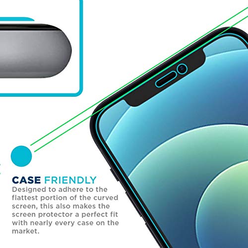 Tech Armor Screen Protector for iPhone 12 / iPhone 12 Pro, HD Film, 4-Pack - size: iPhone 12 / iPhone 12 Pro-6.1 Inch