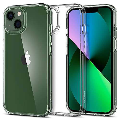 Spigen for iPhone 13 Mini Case, Ultra Hybrid [No Magnet Ring][Anti-Yellowing] - Crystal Clear - color: Crystal Clear, size: iPhone 13 Mini