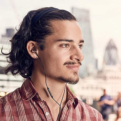 1MORE Triple Driver in-Ear Earphones Hi-Res Headphones with High Resolution, Bass Driven Sound, MEMS Mic, in-Line Remote, High Fidelity for Smartphones/PC/Tablet - Gold - color: Gold