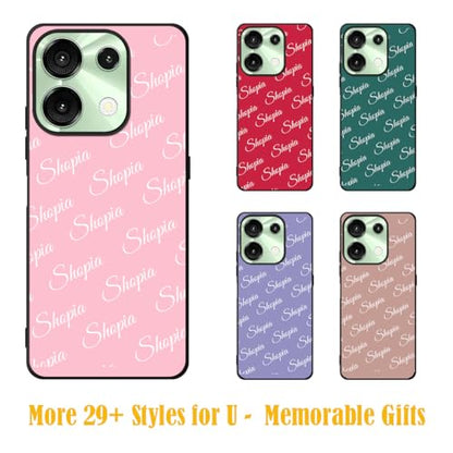 Custom Pictures Phone Case for UMIDIGI G9 5G/UMIDIGI G9T G9C G9A 2024 Design with Multiple Photos Text,Customized Personalized Rubber Shockproof Bumper Phone Shell Cover Cases - color: Pattern04