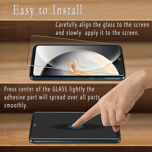 2 Pack Screen Protector for Motorola Moto G 5G 2026 Tempered Glass - color: Clear-Moto G 5G 2026