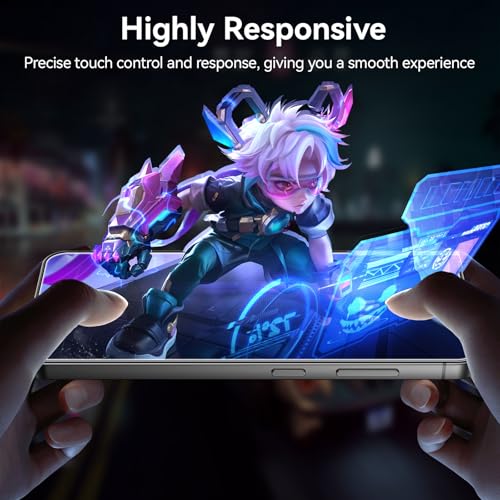 Esanik Privacy Screen Protector for Samsung Galaxy S26 Ultra, 9H Tempered Glass Anti-Spy Screen Protector with Fast Alignment Tray, Fingerprint Unlock, Bubble-Free Easy Install, Case Friendly, 3+2 Pack