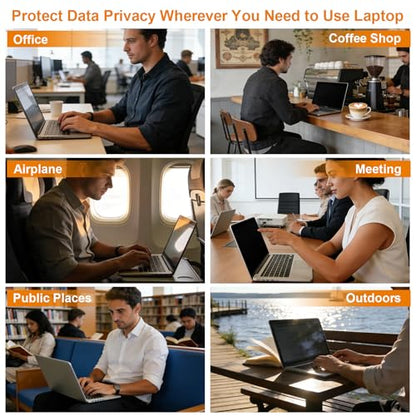 Laptop Privacy Screen 14 Inch 16:9 Display - size: For 14.6 inch laptops(16:9)