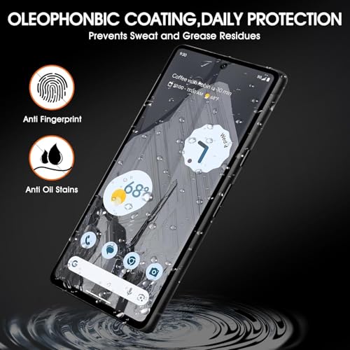 3 Pack Screen Protector for Google Pixel 9 Pro 6.3", HD Ultra-Thin Full Coverage Soft TPU Hydrogel Film Google Pixel 9 Pro - Fingerprint ID Compatible, Self-Healing, Touch Sensitive - size: Google Pixel 9 Pro