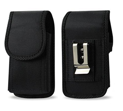 AGOZ Flip Phone Belt Clip Case with Closure for GreatCall Lively Flip Phone, Jitterbug Flip Phone, Jitterbug Flip 2, Consumer Cellular Link 2 FlipPhone (with Belt Clip and Closure) - color: With Belt Clip
