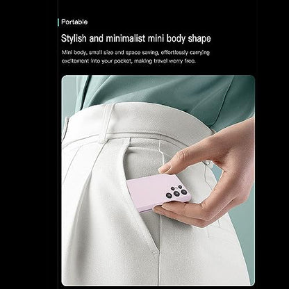 Yoidesu S23 Pro Smartphone, 3in 3D Glass Super Small Cell Phone, Dual SIM 2GB 16GB ROM for Android 8.1 Ultra Thin Mobile Phone, 1000mAh The World's Smallest Backup - color: Violet