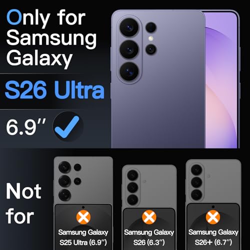 JETech TPU Screen Protector for Samsung Galaxy S26 Ultra, Auto Alignment - size: Galaxy S26 Ultra
