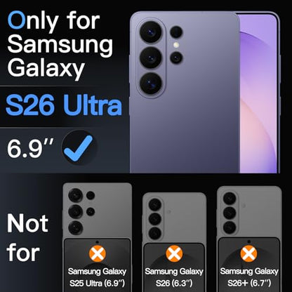 JETech TPU Screen Protector for Samsung Galaxy S26 Ultra, Auto Alignment - size: Galaxy S26 Ultra