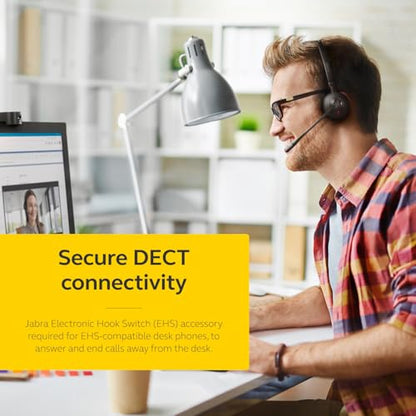 Jabra Engage 65 SE (Second Edition) Wireless Single‑Ear Headset with Mic - style: Single-Ear