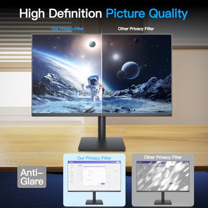 Magnetic Computer 27 Inch Privacy Screen for 16:9 Aspect Ratio - size: Computer Monitor 27Inch-1Pack