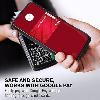 VENA vCommute for Google Pixel 8 Pro Wallet Case, Black | Military-Grade Drop Protection, Premium Leather Magnetic Flap Cover, Hidden Card Holder, RFID Blocking, Multi-Angle Kickstand - size: Google Pixel 8 Pro, style: Pixel 8 Pro