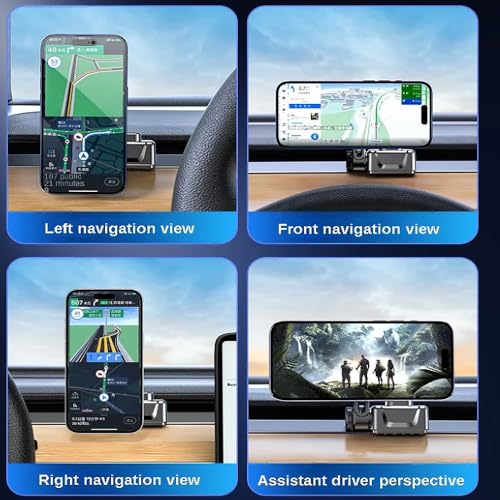 Tesla Phone Holder Model Y for magsafe, Magnetic Phone Mount for Model 3 (2017-2024) & Model Y (2020-2024), Compatible with iPhone 17 16 15 14 13 12 Series