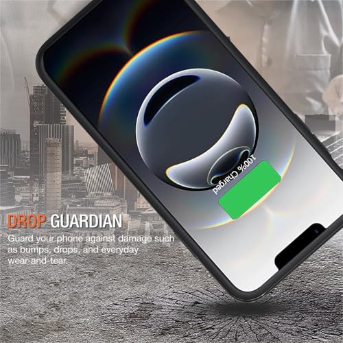 Battery Case for iPhone 16e/17e, 10000mAh Portable Protective Wireless Charging Case Support Carplay Compatible with iPhone 16e /17e (6.1 inches) Rechargeable Extended Battery Charger Cover (Black) - size: iPhone 16e