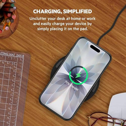 Battery Case for iPhone 17, Enhanced 10000mAh Portable Protective Wireless Charging Case Support Carplay Compatible with iPhone 17 (6.3 inch) Rechargeable Extended Battery Charger (Black) - size: iPhone 17