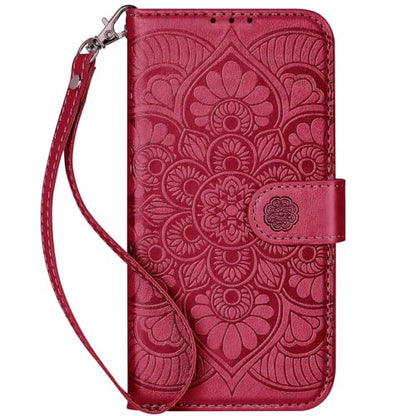 Wallet Case for iPhone 12 and iPhone 12 Pro, [RFID Blocking] 3 Card Holder Stand with Credit Card Slot PU Leather Magnetic Protective Flip Cover for iPhone 12/12 Pro (Red) - color: Red