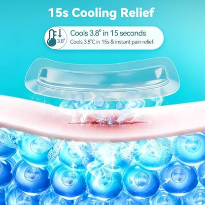 Dimora Hydrogel Burn Pads with Border 6" x 6" (4" x 4" Pad) – Sterile Burn & Wound Dressing with Instant Cooling Relief for Minor Burns, Cuts & Abrasions, Soothing Moist Waterproof Bandages (5 Count) - size: 6" x 6" (4" x 4" Pad)-5 Count
