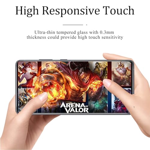 KAREEN 2 Pack Privacy Screen Protector for Samsung Galaxy A71 / A72 / A73 - size: [Privacy]Samsung A71