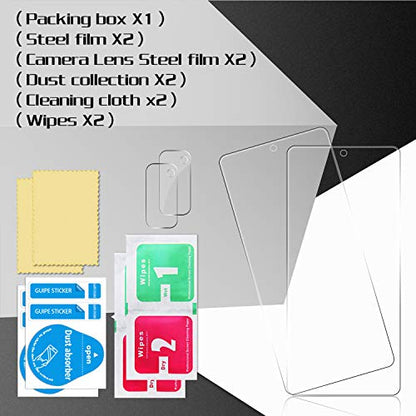 BIGFACE Galaxy S20 FE Tempered Glass Screen Protector + Camera Lens Protectors, 2 Pack, Anti-Bubble 3D Curved Accuracy Film - size: Galaxy s20 FE(6.5")