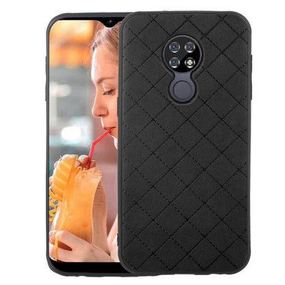 for Cricket Ovation 1 U705AC/AT&T Radiant Max 4G U705AA Case Black | Rugged Thin Slim, Cell Accessories, Anti-Slip, Fit Rubber TPU Mobile Phone Silicone Cover for ATT 6.5 Women Men - color: Black
