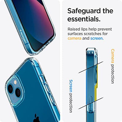 Spigen for iPhone 13 Case, Ultra Hybrid [No Magnet Ring][Anti-Yellowing] - Crystal Clear - color: Crystal Clear, size: iPhone 13