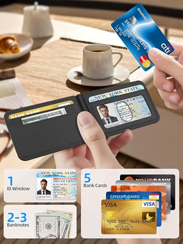 HiWe for MagSafe Wallet Stand, 6-Cards Holder, RFID Blocking