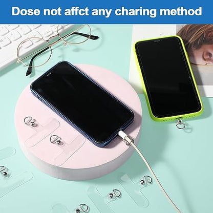 Pangda 36 Pcs Phone Tether Tab Cell Phone Charm Holder Bulk