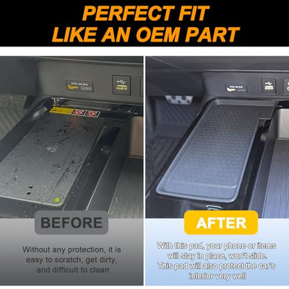 TOPINSTALL Silicone Wireless Charging Non-Slip Mat for 2025+ Toyota Camry - color: Wireless Charging Silicone Mat
