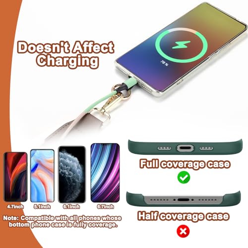 XANGNIER Clip and Go Strap for Phone with Wallet Crossbody,Multicolor 5 - color: Multicolor 5