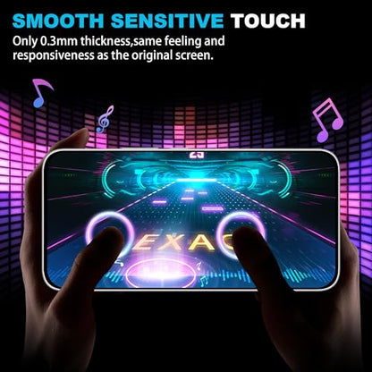 for Xiaomi Poco X8 Pro Max 5G Screen Protector with Camera Lens Protector, 9H Hardness Anti-Scratch Tempered Glass flim, Case Friendly, Anti-Fingerprint,Anti-Scratch (2+2 PACK) - color: Poco X8 Pro Max 5G