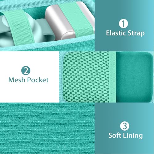 co2CREA Case for Anker MagSafe UFO 3-in-1 Wireless Charger Station, Green - color: Green Case