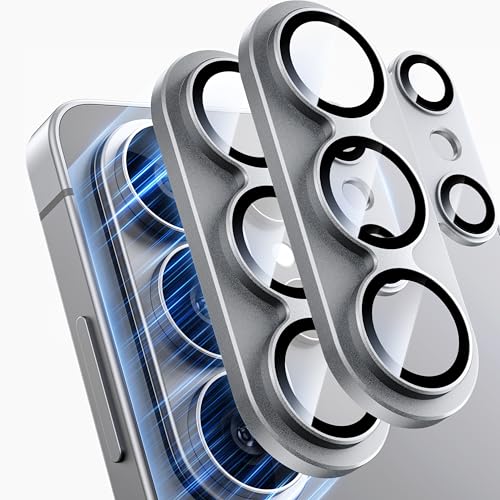 WSKEN for Samsung Galaxy S26 Ultra Camera Lens Protector - Full Coverage - color: Silver+Silver