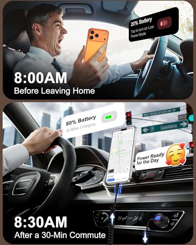 78W USBC Cigarette Lighter Car Charger Fast Charging Adapter for Galaxy S26